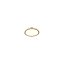 Anillo plata de salvatore chapado dorado con circonitas 